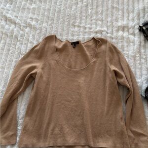 Banana Republic Tan Knit Top
